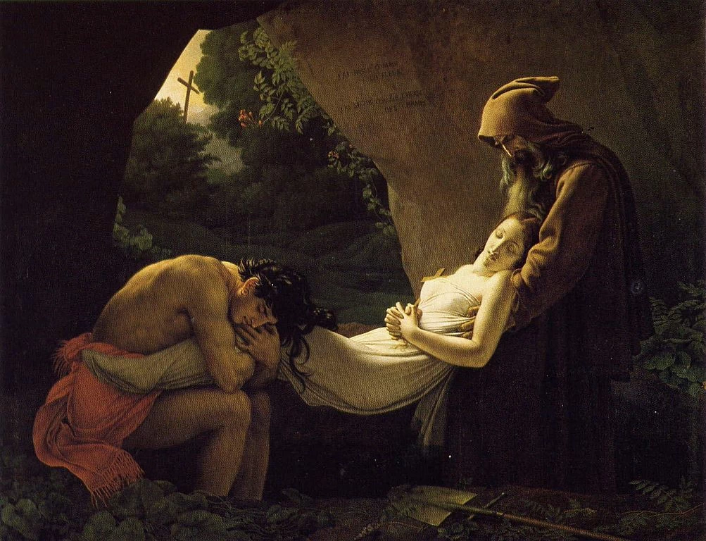 Il funerale di Atala - Museo del Louvre, Parigi